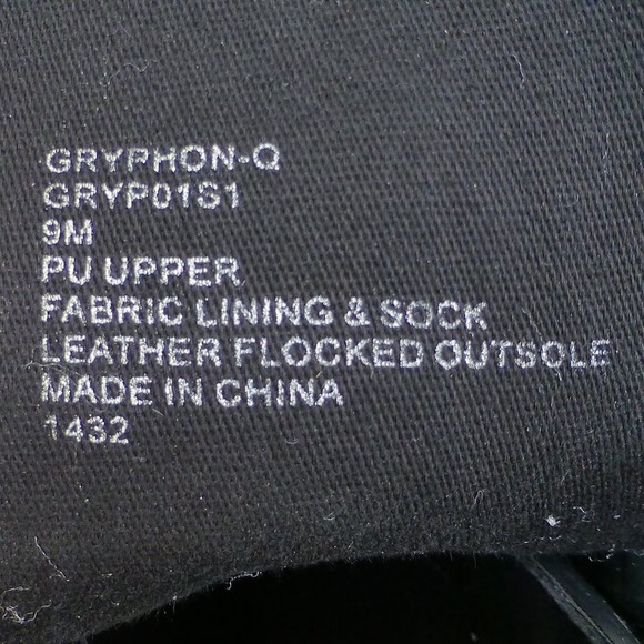 Steve Madden 9M Sneakers Lace up Zip up GRYPHON-Q - Picture 3 of 6